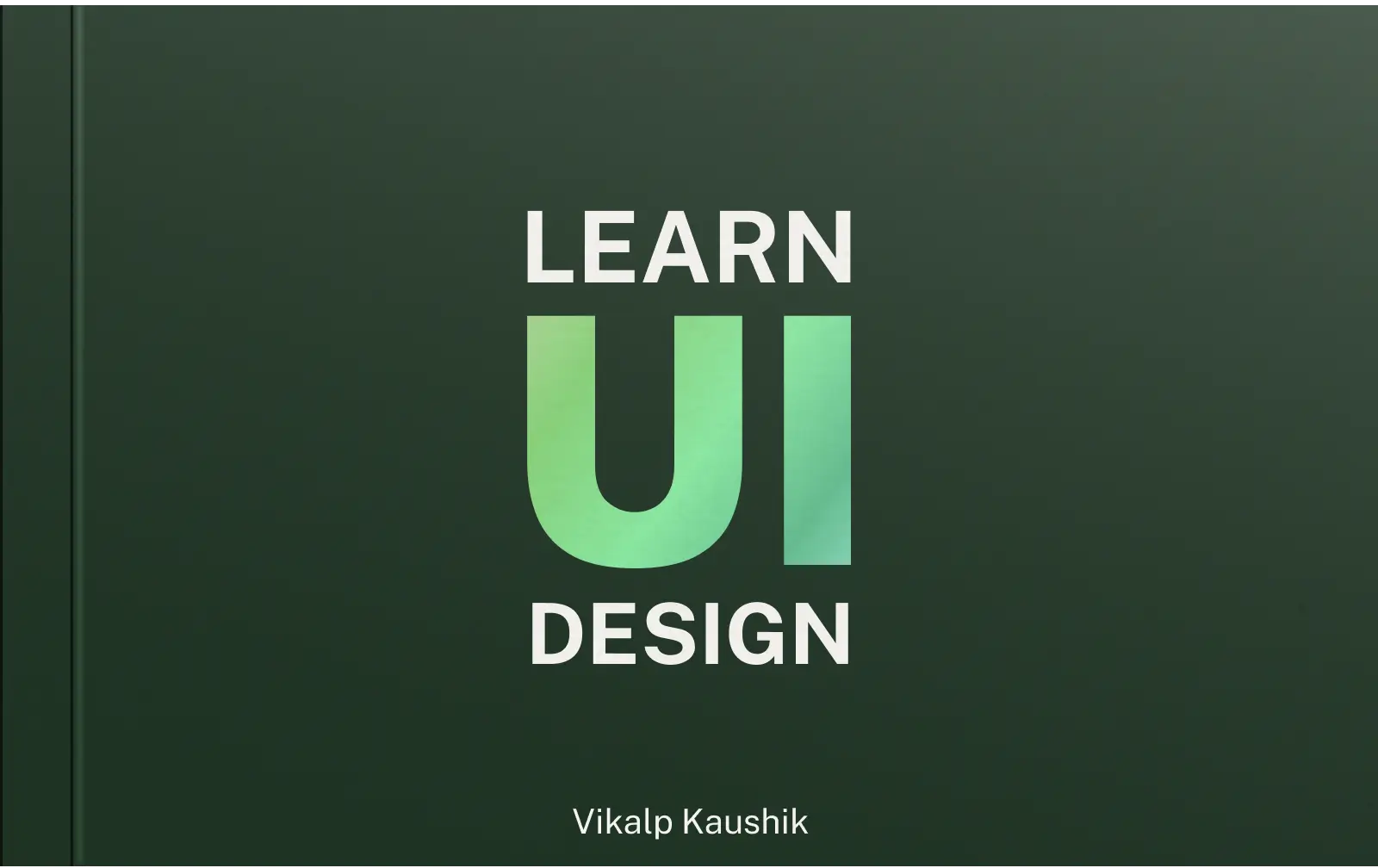 Learn UI Design
